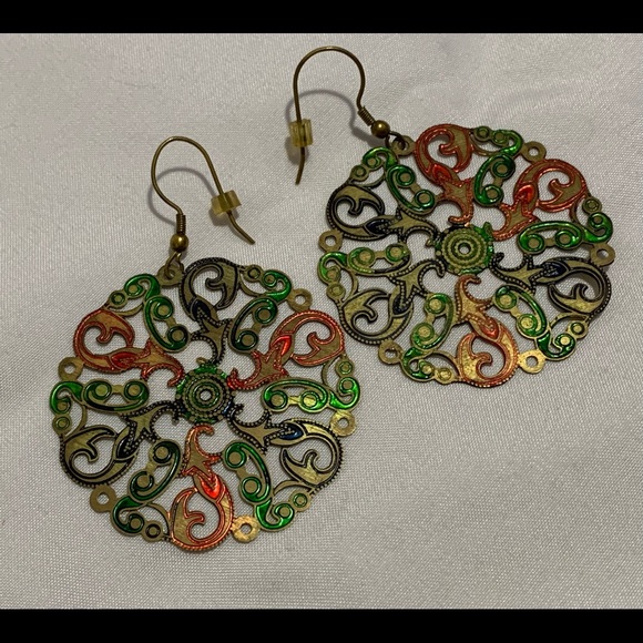 Earrings- Fairtrade Handmade in India - Picture 3 of 3